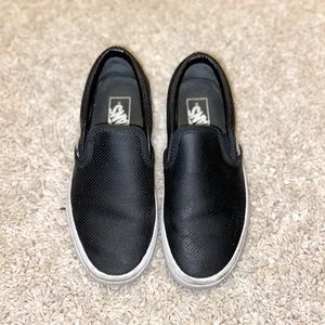 Vans Perf Leather Slip-On Shoes